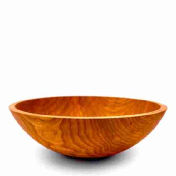 17" Cherry Wood Bowl