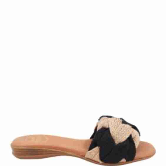 Nahala Slip On Woven Slide Sandals
