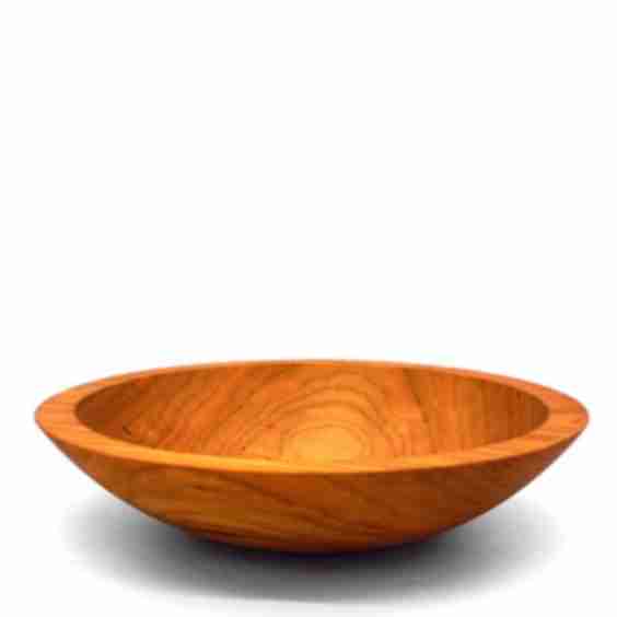 9 Cherry Wood Bowl