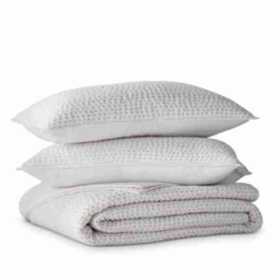 Multicolor Pickstitch Coverlet Set Full/Queen Exclusive