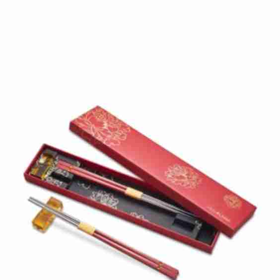 Blessed Chopsticks And Rests Set Of 2