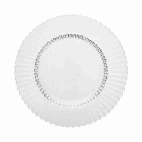 Archie Clear Dessert Plate Set Of 4