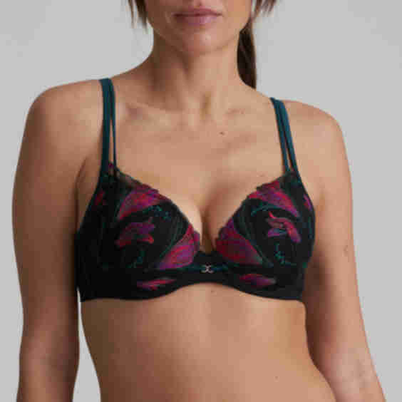 Yoly Jewel Green Heartshape Bra