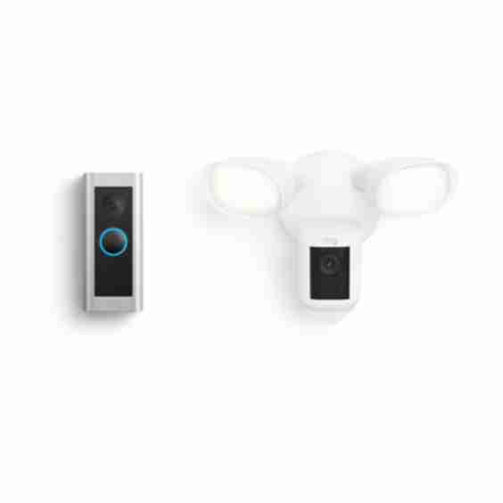 Connected Deluxe Kit (Wired Doorbell Pro (Video Doorbell Pro 2) + Floodlight Cam Wired Pro)