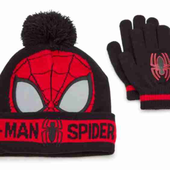 Spiderman Beanie Glove Set 2 Pack