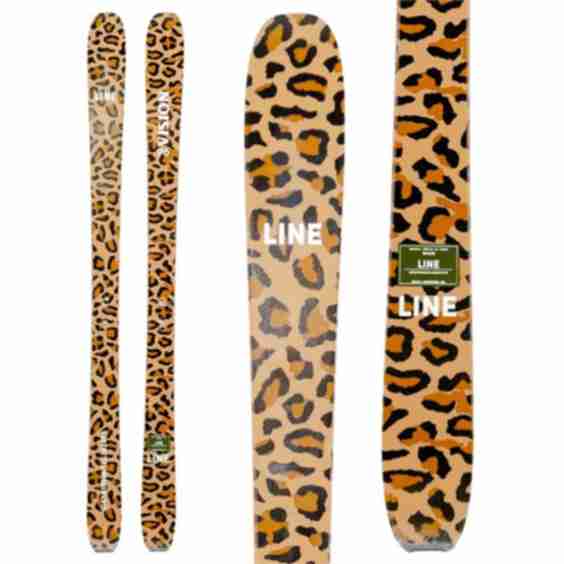 Vision 96 Camo Skis 2025