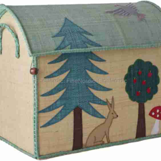 Raffia Storage House