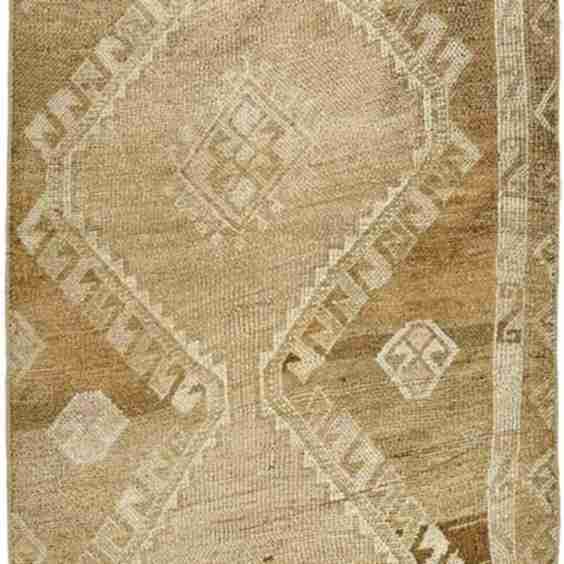 Vintage Turkish Hand-Knotted Runner 2' 6" x 12' 1" (30" x 145")