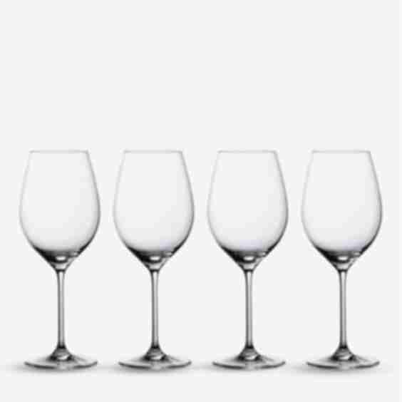 Marquis Moments Crystal Glass Red Wine Glasses Set Of Four