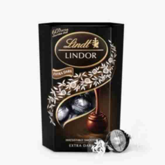 Lindor 60% Extra Dark Chocolate Truffles