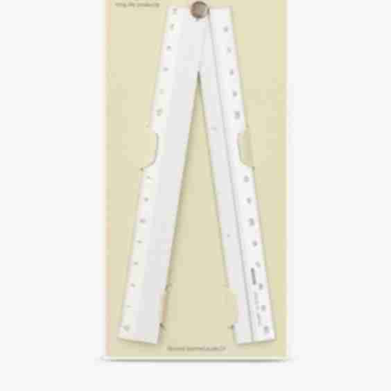 Folding Aluminium Ruler 30cm