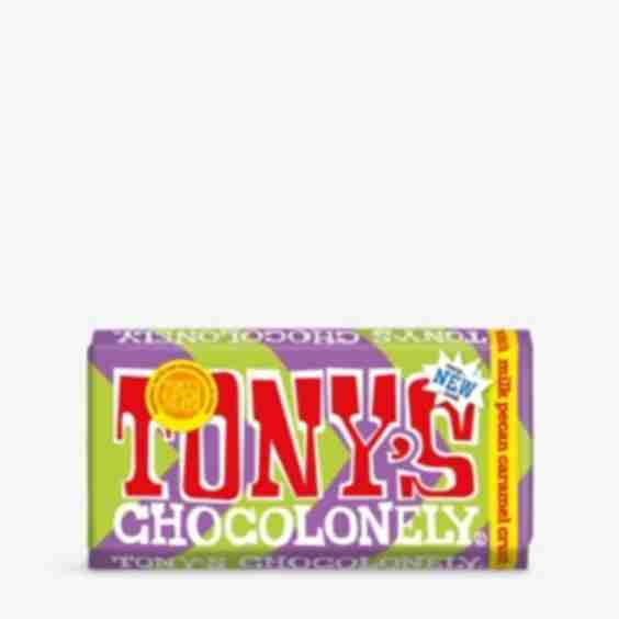 Chocolonely Milk Chocolate Pecan Caramel Bar 180 G