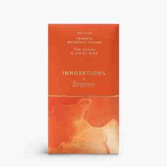 Firetree Vanuatu Malekula Island 72% Cocoa And Cocoa Nibs Chocolate Bar