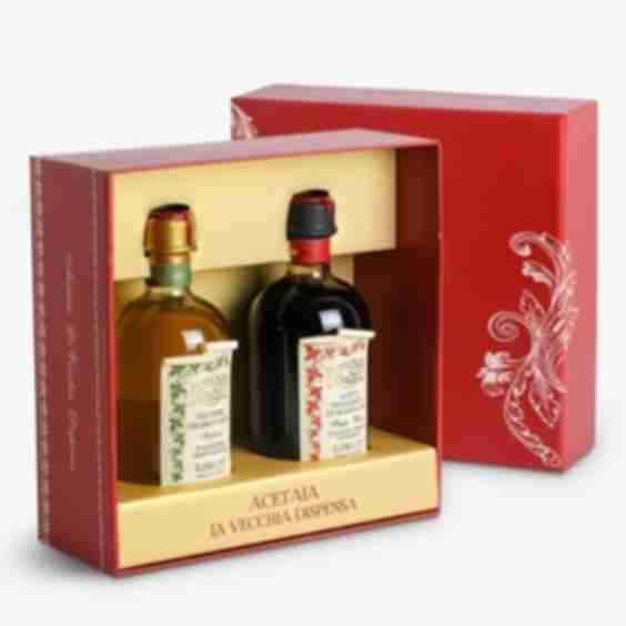 Extra Virgin Olive Oil And Balsamic Vinegar Gift Box 2 X 500ML