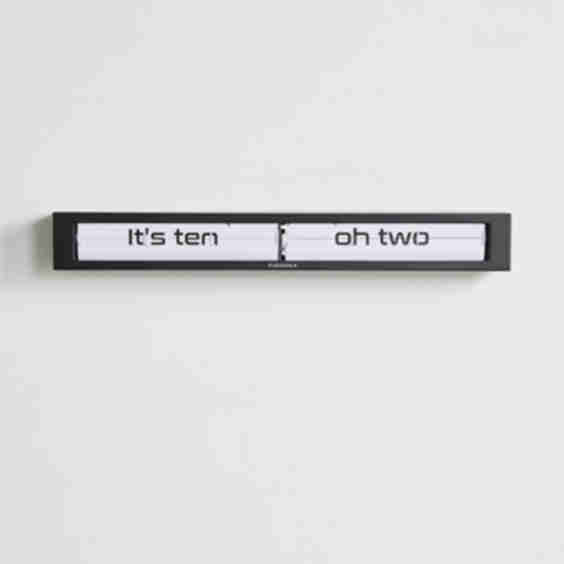 Textime Bamboo Wall Clock