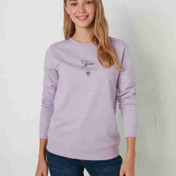 Vision Printed Back Sweatshirt