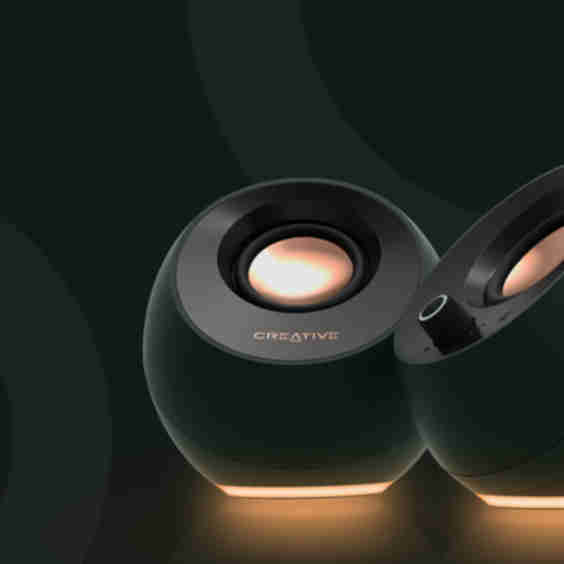 Pebble Pro 2.0 USB-C Computer Speakers with RGB
