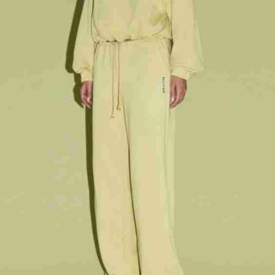 Wide Leg Drawstring Pants with Elastic Waist