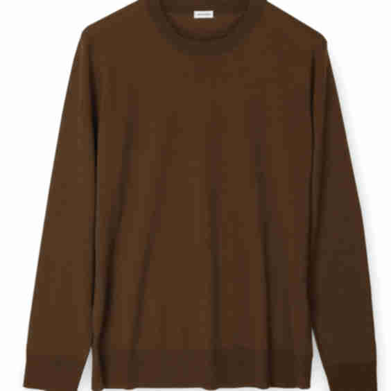 Custom Fitted Merino Pullover 