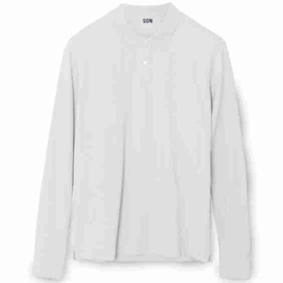 Pique Polo Shirt / Long-Sleeve
