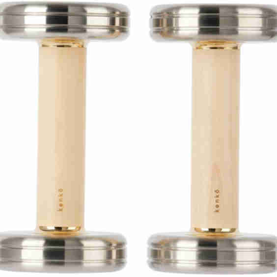 Silver Maple Dumbbells 