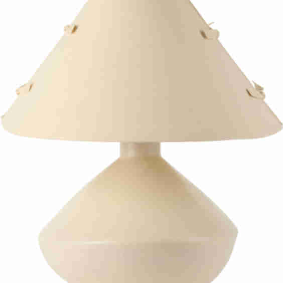 Bow Accent Ceramic Large Lamp