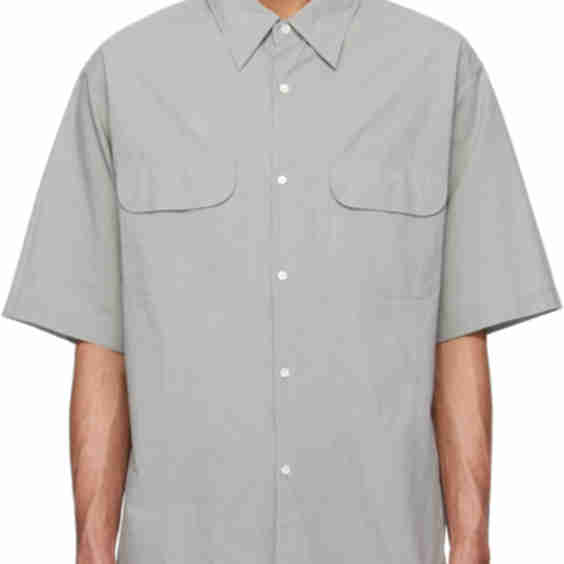Regular Collar End On End S/S Shirt