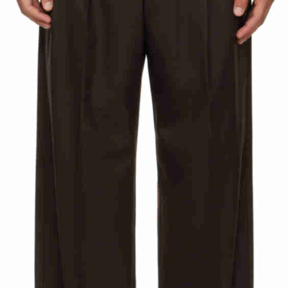 Wide Pleated Trousers
