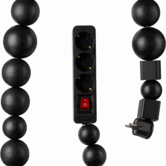 Nº26 Multiplug Wooden Elements 1.4m Extension Cord