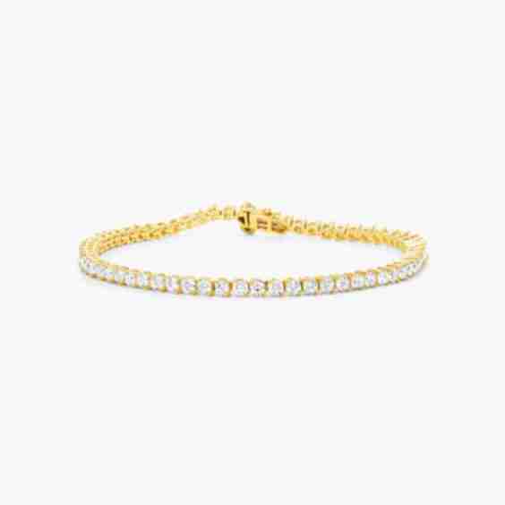 Two Prong Diamond Tennis Bracelet
