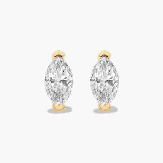 Cut 0.5 CTW Lab-Grown Diamond Stud Earrings