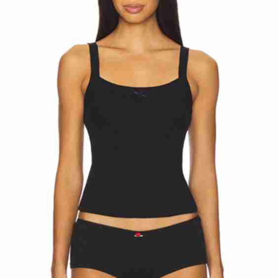 Pointelle Cami Top
