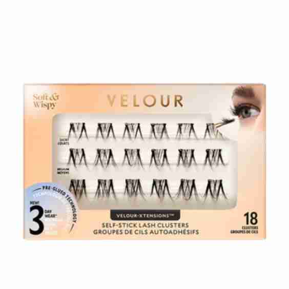 Soft & Wispy Xtensions Self-stick Lash Clusters