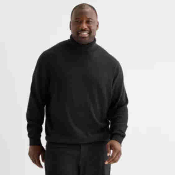 Turtleneck Long Sleeve Pullover Sweater