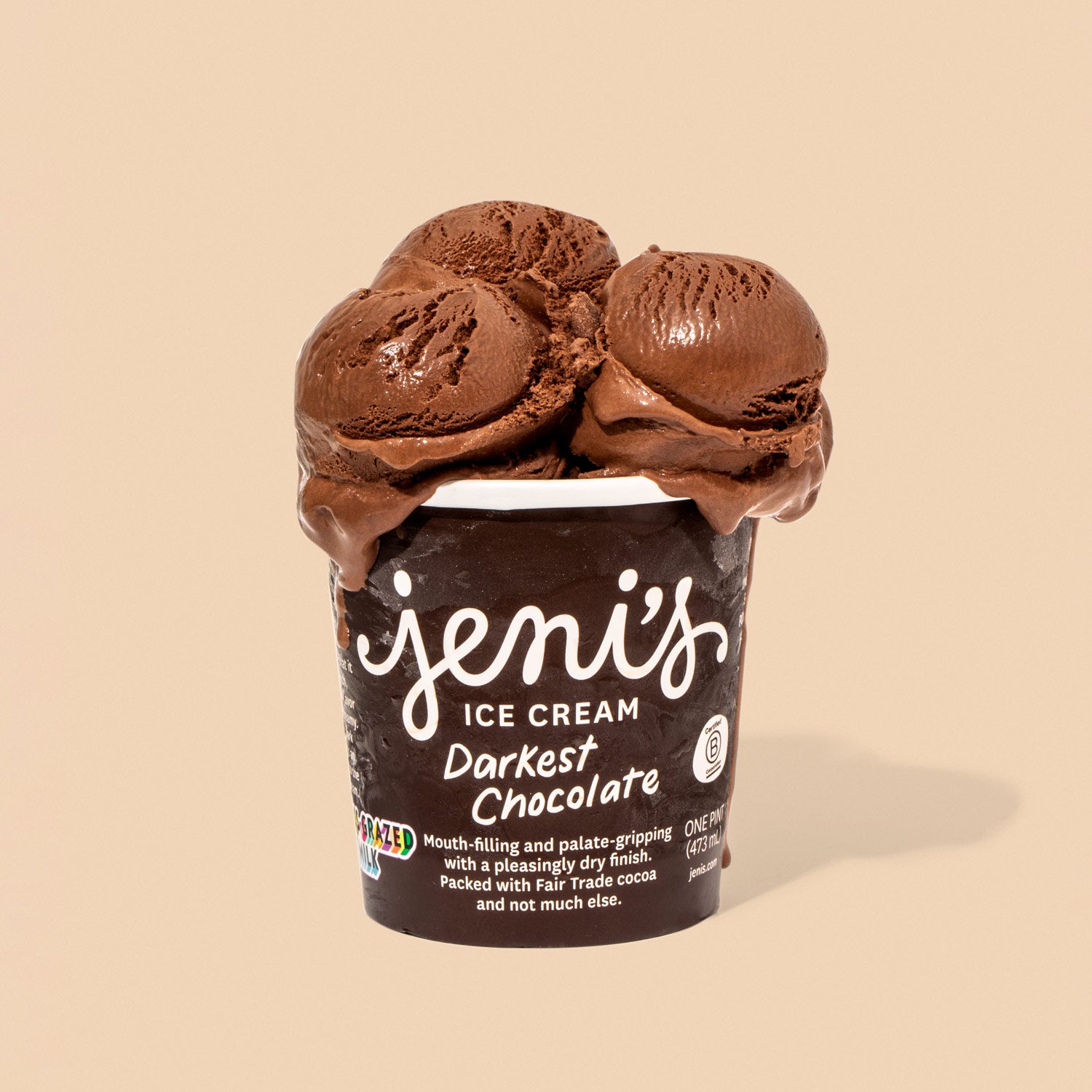 Darkest Chocolate Ice Cream