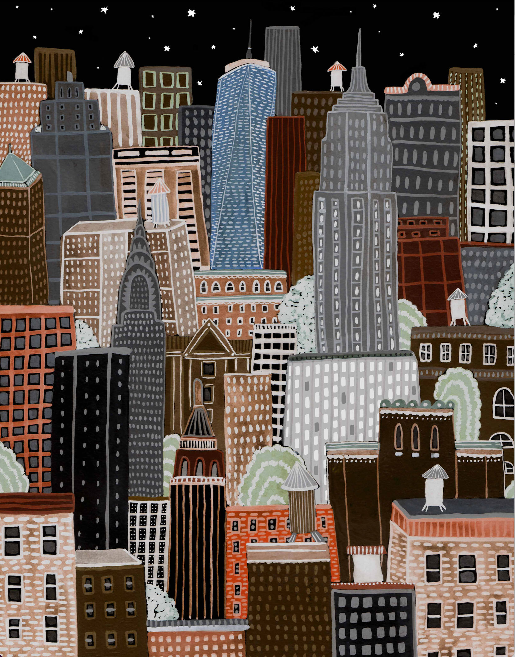 NYC Night, Sara Boccaccini Meadows 450 Piece Puzzle