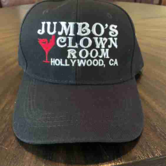 Black Embroidered Hat