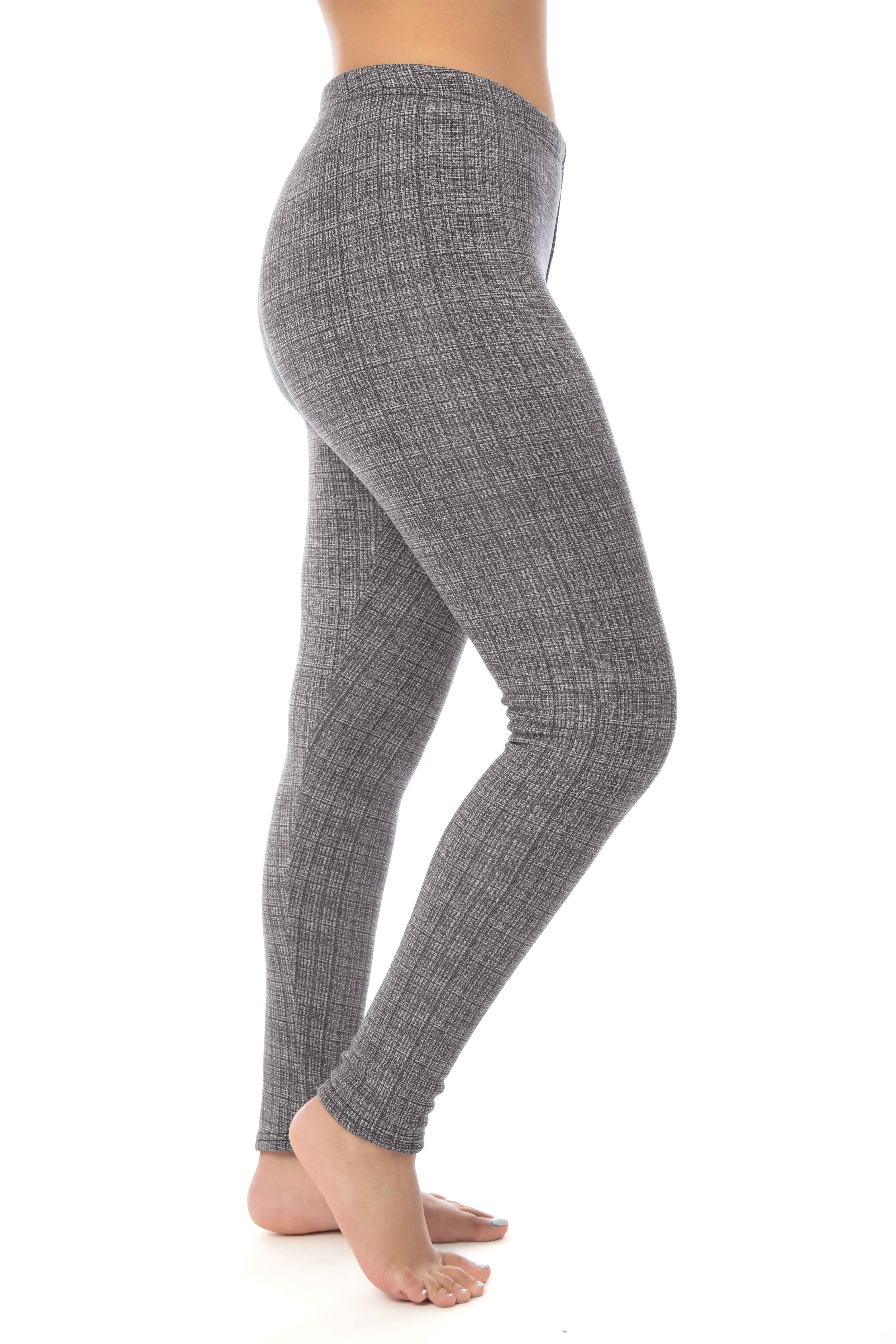 G&W Marbled Cozy Lined Leggings