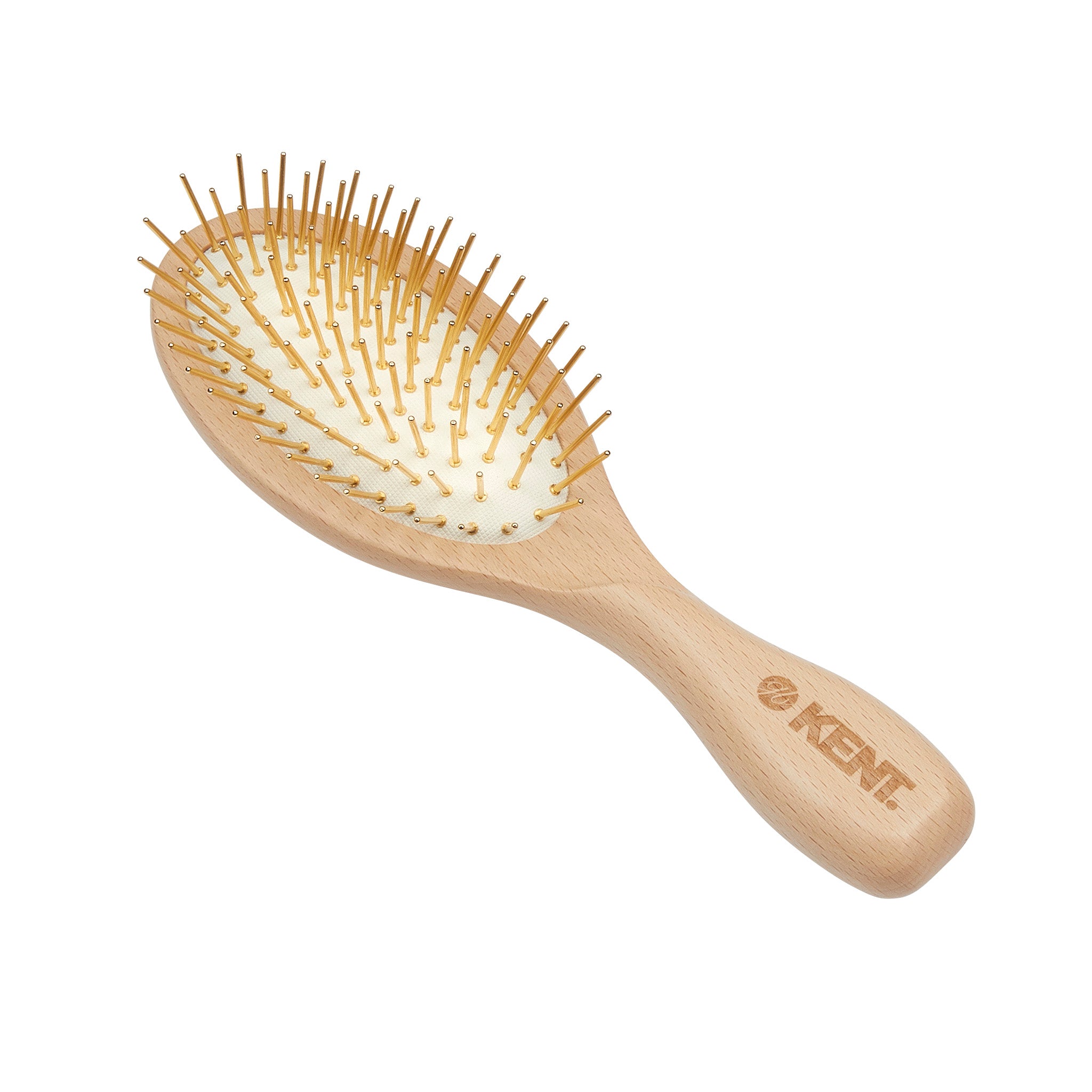 The Gold Pin Hairbrush Gold L