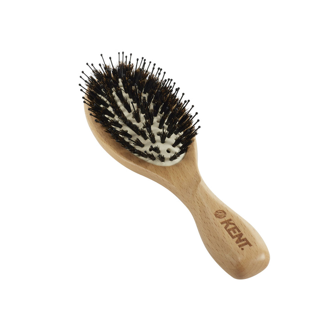 Pure Flow Vented Oval Cushion Bristle Nylon Mix Hairbrush Lpf 1