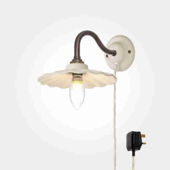 Bergholt Petite Giselle Plug-In Wall Light
