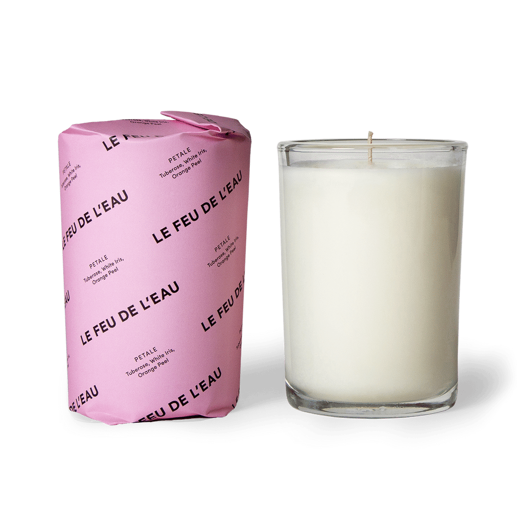 Petale Scented 8 Oz Glass Candle