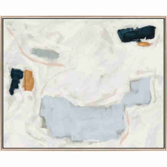 Abstract Multi and Neutral Canvas Wall Accents