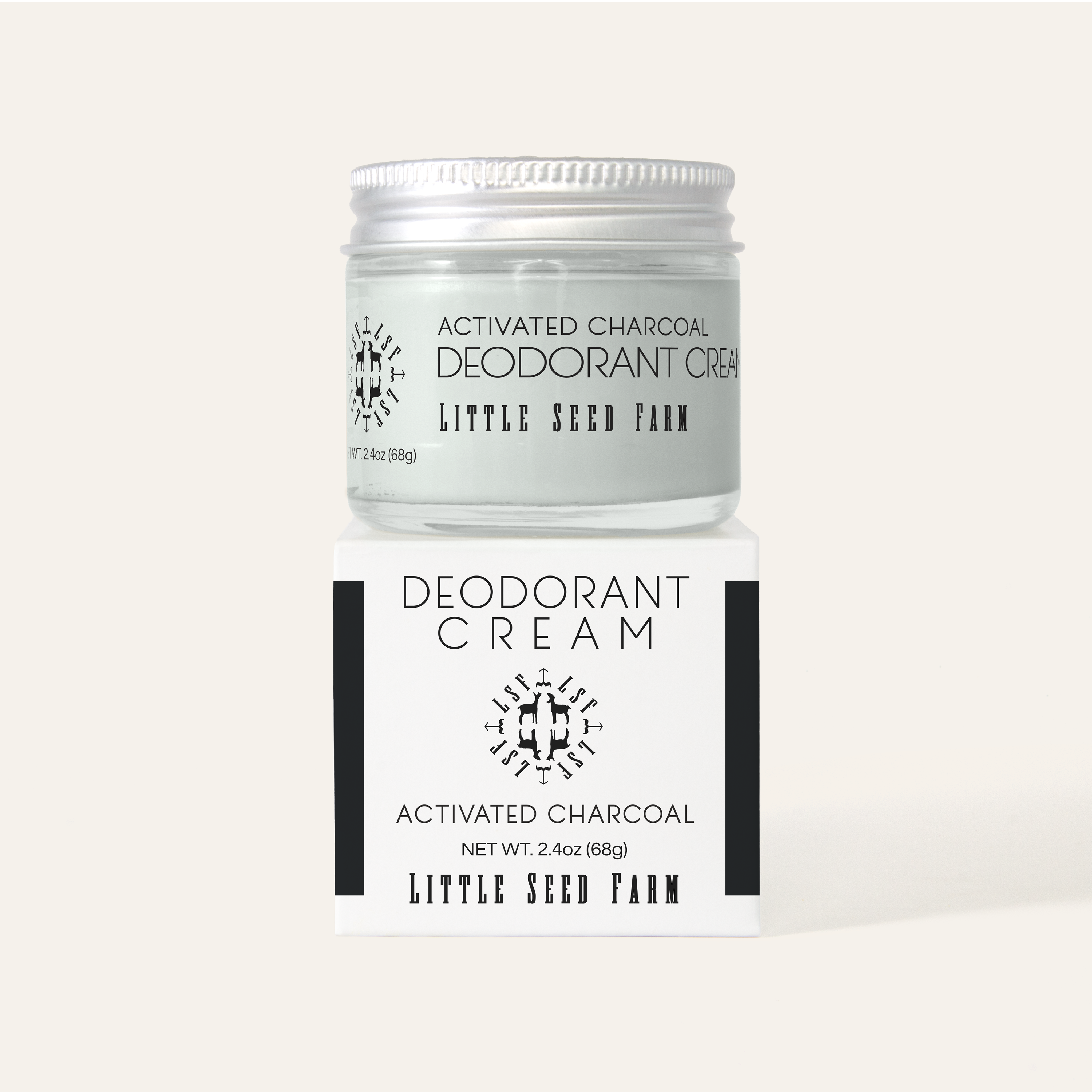 Activated Charcoal Deodorant Cream