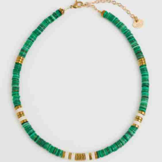 Iris Semplate White Necklace
