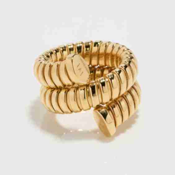 Gaia Triple Twist Ring