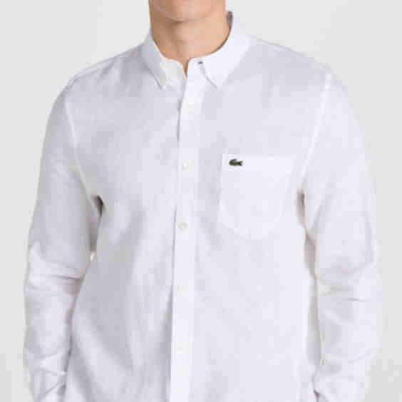 Regular Fit Linen Casual Button Down Shirt