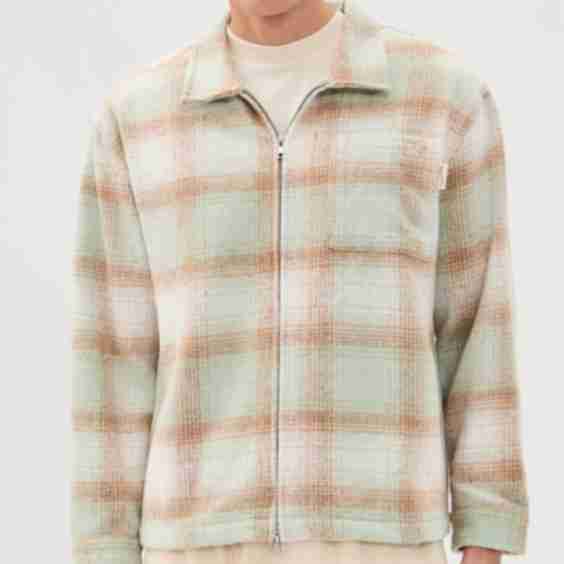 Wordmark Zip Shirt