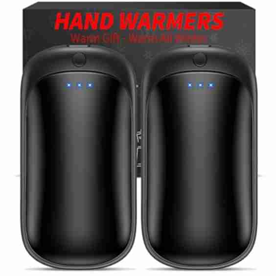 2 Pack Rechargeable Portable Electric Reusable Usb 2 In 1 Handwarmers