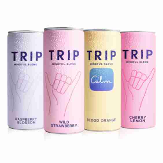Mindful Blend Lightly Sparkling Adaptogen Seltzer Mocktail